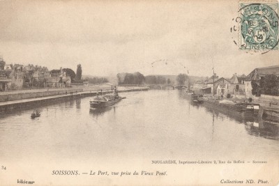 PAQUEBOT 4 peut-être - Soissons - Le port, vue prise du Vieux Pont (1) (red).jpg