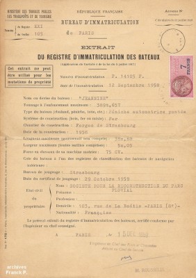 JEANNINE - extrait registre immatriculation.jpg (260.7 Kio) Vu 5715 fois JEANNINE - extrait registre immatriculation.jpg