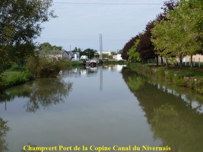 Champvert Port de la Copine Canal du Nivernais (3).JPG (201.25 Kio) Vu 1259 fois Champvert Port de la Copine Canal du Nivernais (3).JPG