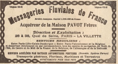 Journal de la Navigation - 25 août 1906 - pub Messageries Fluviales de France [vagus].jpg