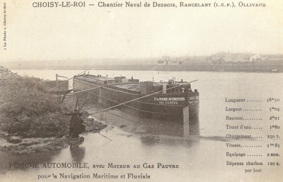 Choisy-le-Roi - Chantier Naval de Desbois, Rancelant (ICF), Ollivaud - Péniche automobile (vagus).jpg