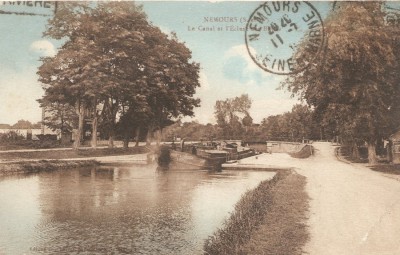 Nemours (S.-et-M.) - Le canal et l'écluse des Buttes.jpg