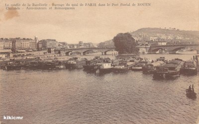 Le conflit de la batellerie - Barrage du quai de Paris dans le port fluvial de Rouen - Chaland, Automoteurs et Remorqueurs (1) (Copier).jpg (71.16 Kio) Vu 2931 fois Le conflit de la batellerie - Barrage du quai de Paris dans le port fluvial de Rouen - Chaland, Automoteurs et Remorqueurs (1) (Copier).jpg