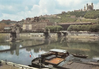 Lyon - La Saône - Le palais de justice et la colline de Fourvière (1) (Copier).jpg