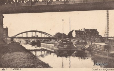 FRANCOIS ROUSSEL - Cambrai - Canal de St-Quentin (Copier).jpg