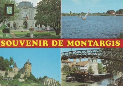 Montargis (Loiret) - L'hôtel de ville - Le lac des Closiers - Le Château - Le canal de Briare (1) (Copier).jpg