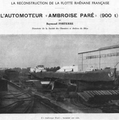 AMBROISE PARE construction - revue navig du rhin novembre 1949 (1) (Copier).jpg (107.68 Kio) Vu 1823 fois AMBROISE PARE construction - revue navig du rhin novembre 1949 (1) (Copier).jpg