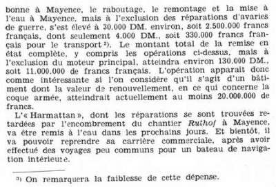 HARMATTAN - revue de la navigation intérieure et rhénane du 10 janvier 1952 (9) (Copier).jpg (36.65 Kio) Vu 8686 fois HARMATTAN - revue de la navigation intérieure et rhénane du 10 janvier 1952 (9) (Copier).jpg