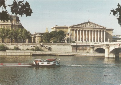 Le Palais Bourbon, façade Seine - Porche à l'antique de Poyet (1) (Copier).jpg