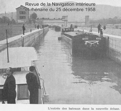 Couzon - inauguration - Revue navigation intérieure et rhénane 25 décembre 1958 (1) (Copier).jpg