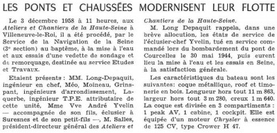 ECLUSIER CHEF YVELIN - revue navigation intérieure et rhénane 25 décembre 1958 (article) (Copier).jpg (70.98 Kio) Vu 2108 fois ECLUSIER CHEF YVELIN - revue navigation intérieure et rhénane 25 décembre 1958 (article) (Copier).jpg
