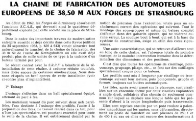 La chaîne de fabrication des automoteurs européens de 38,50m aux Forges de Strasbourg - Revue de la Navigation intérieure et rhénane du 10 septembre 1964 (1) (Copier).JPG (131.58 Kio) Vu 9812 fois La chaîne de fabrication des automoteurs européens de 38,50m aux Forges de Strasbourg - Revue de la Navigation intérieure et rhénane du 10 septembre 1964 (1) (Copier).JPG