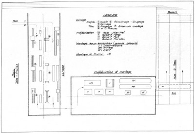 La chaîne de fabrication des automoteurs européens de 38,50m aux Forges de Strasbourg - Revue de la Navigation intérieure et rhénane du 10 septembre 1964 (2) (Copier).JPG