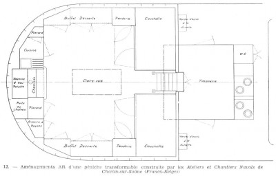 Ateliers et chantiers navals de Chalon-sur-Saone - péniche transformable - Revue de la navigation intérieure et rhénane du 10 avril 1955 (Copier) (Copier).JPG