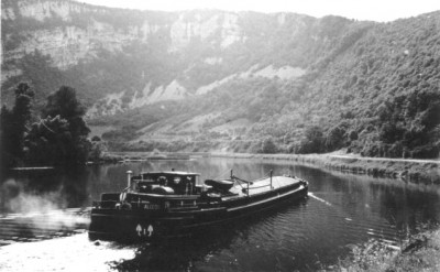 1952 ALCEDO on Doubs rivers France.JPG